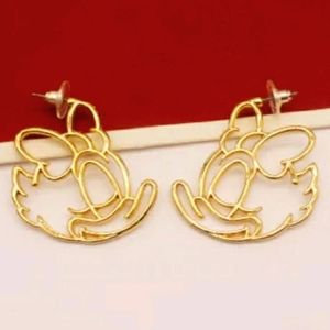 🎀Gold Daisy🎀Duck🎀Outline Earrings🎀